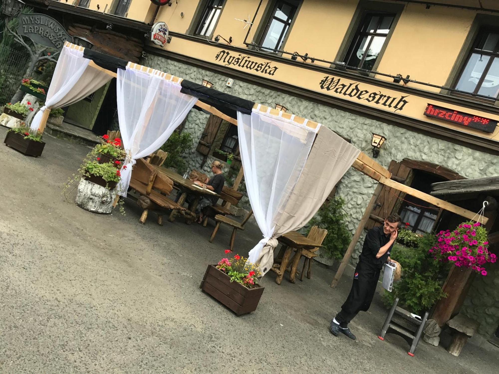 Zajazd Mysliwska Walidrogi Bagian luar foto